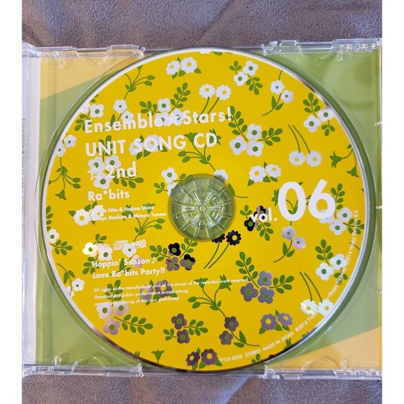 ENSEMBLE STARS Unit Song CD 2nd Ra*bits vol.06 Hoppin' Season 2016 JAPAN - Picture 3 of 10